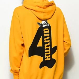Cupid Gold Hoodie from 4Hunnid